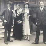 L-R:  Athole's father, Silvia's mother, Silvia and Athole